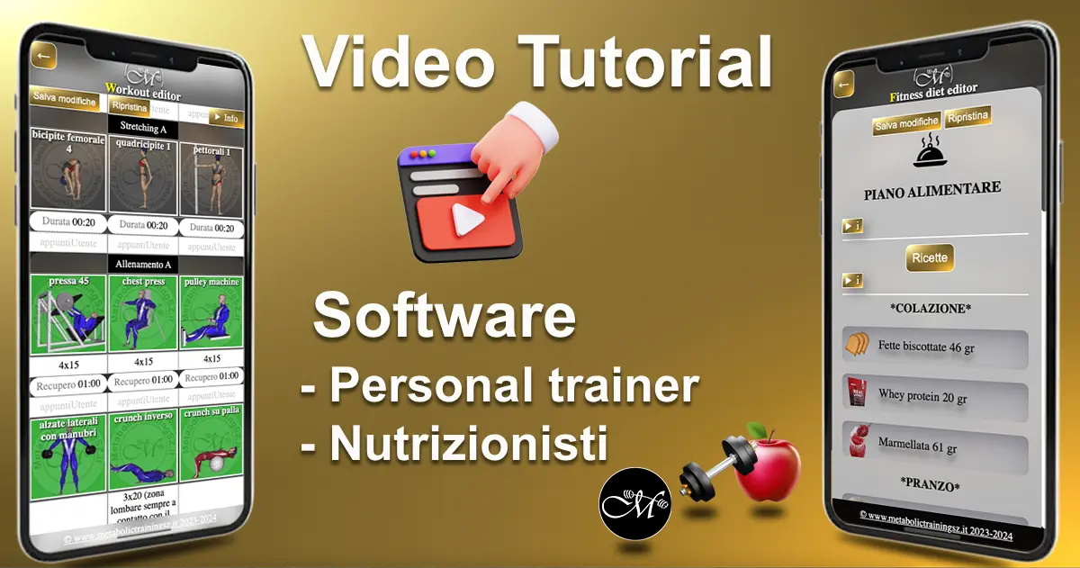 software personal trainer nutrizionisti metabolic training sz