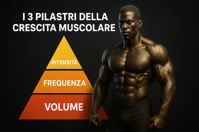 I 3 pilastri della crescita muscolare: intensità, volume e frequenza articoli fitness e nutrizione metabolic training sz