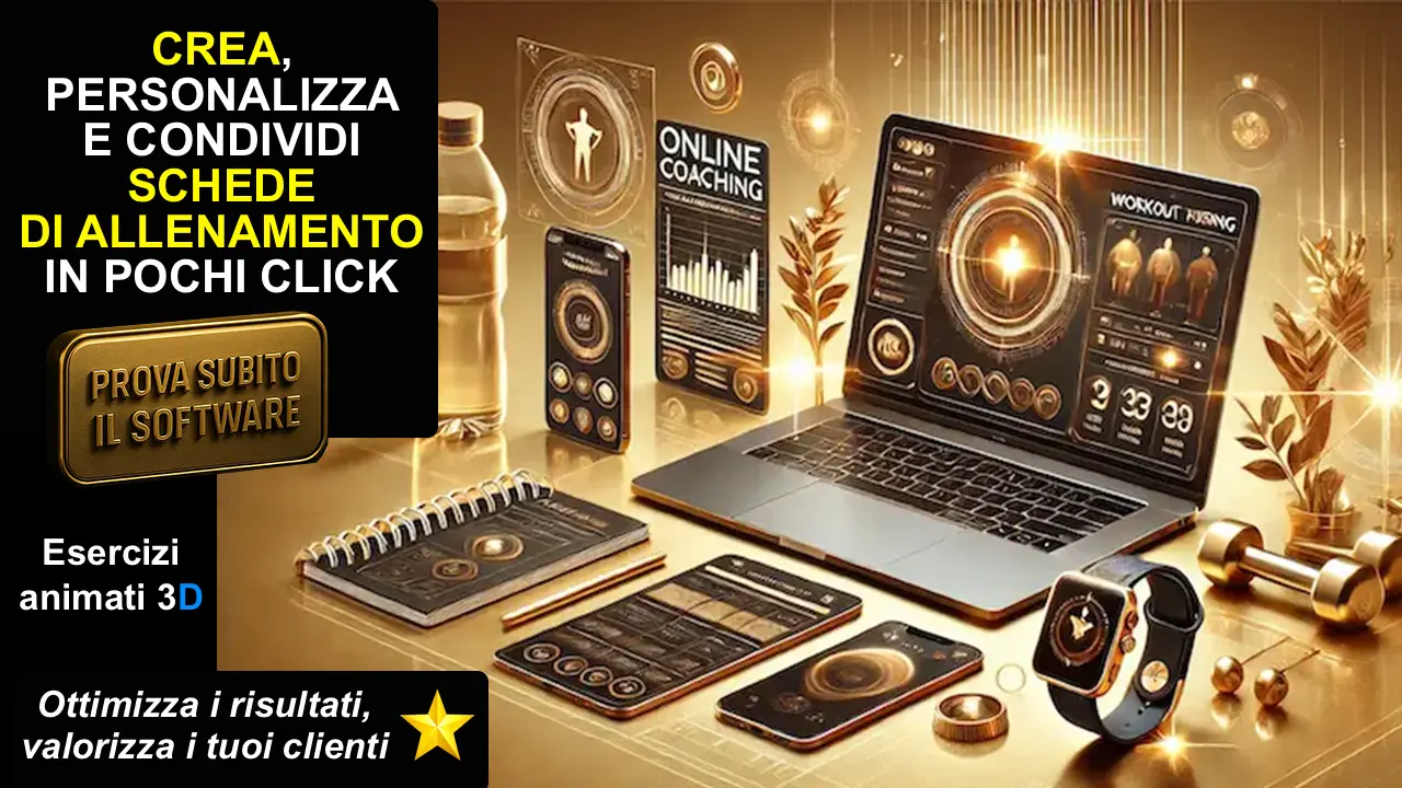 Rivoluziona la tua Programmazione con il Nuovo Software per Schede di Allenamento con Esercizi Animati articoli fitness e nutrizione metabolic training sz