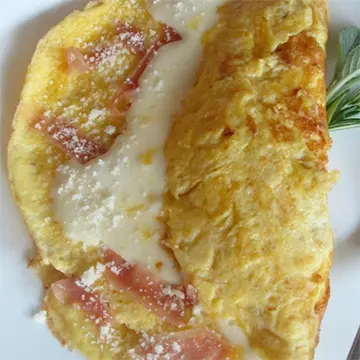 Frittata Albumi Prosciutto cotto Formaggio ricette fit metabolic training sz
