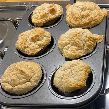 Muffin Proteici Albume e Avena (Marina) ricette fit metabolic training sz