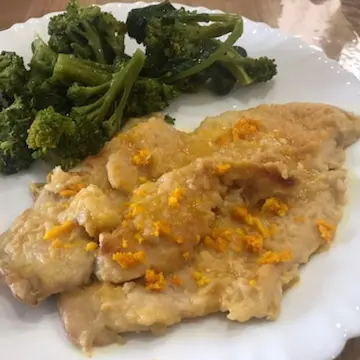 Scaloppine di Pollo all'Arancia ricette fit metabolic training sz