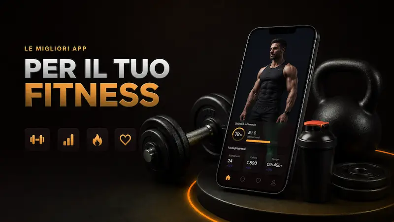 Selezione di applicazioni per il fitness e nutrizione gratuite progettate per aiutarti a rimanere motivato, organizzato e in forma
