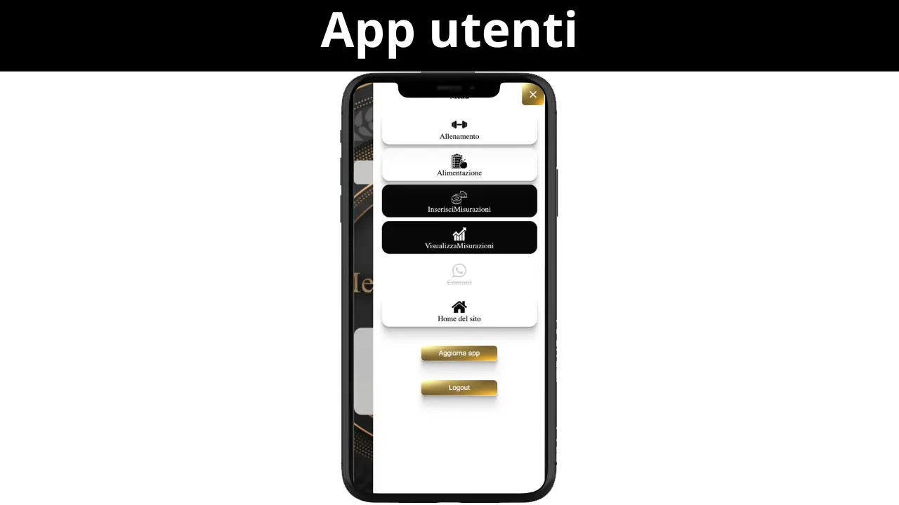 app, alimentazione, piani alimentari, allenamento, metabolic training sz